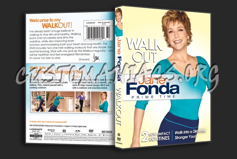 Jane Fonda Prime Time: Walk Out dvd cover