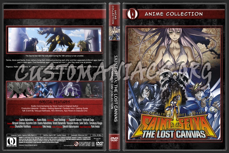 Anime Collection Saint Seiya Lost Canvas Complete OAV Collection dvd cover