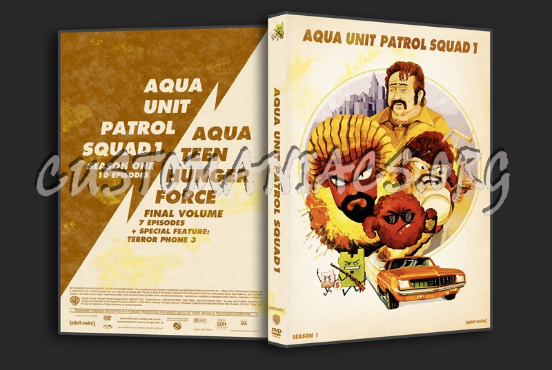Aqua Unit Patrol Squad 1 dvd cover