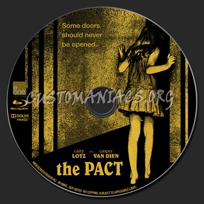 The Pact blu-ray label