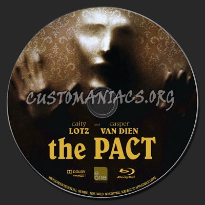 The Pact blu-ray label