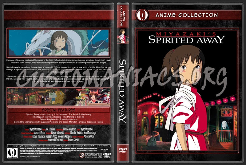 Anime Collection Spirited Away dvd cover