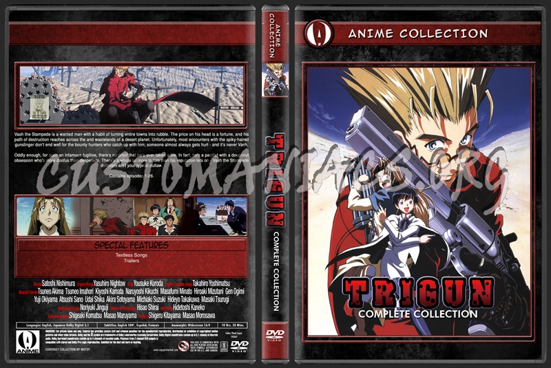 Anime Collection Trigun Complete Collection dvd cover