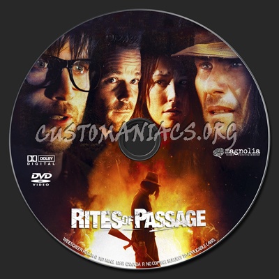 Rites of Passage dvd label