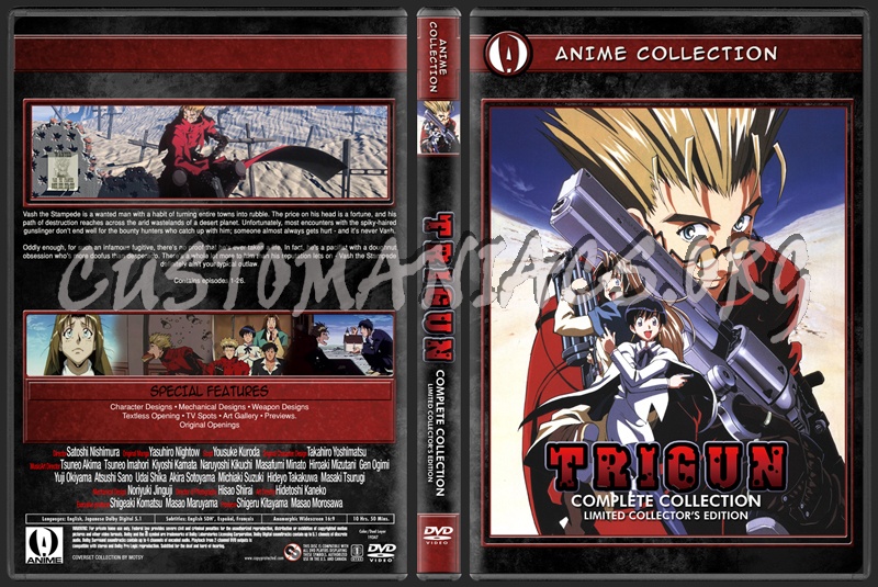 Anime Collection Trigun Limited Edition Complete Collection dvd cover