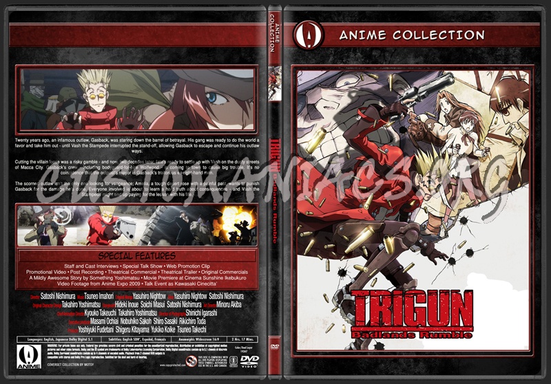 Anime Collection Trigun Badlands Rumble 