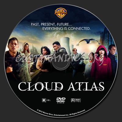 Cloud Atlas dvd label