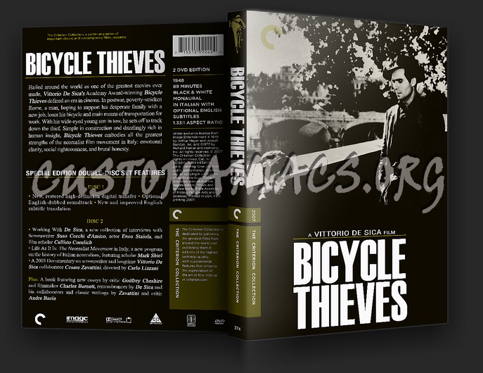 374 - Bicycle Thieves dvd cover