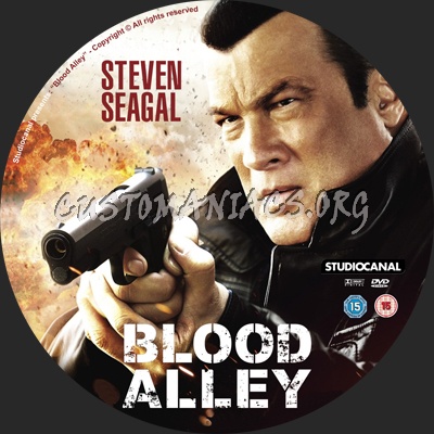 Blood Alley dvd label