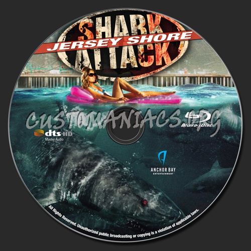 Jersey Shore Shark Attack blu-ray label