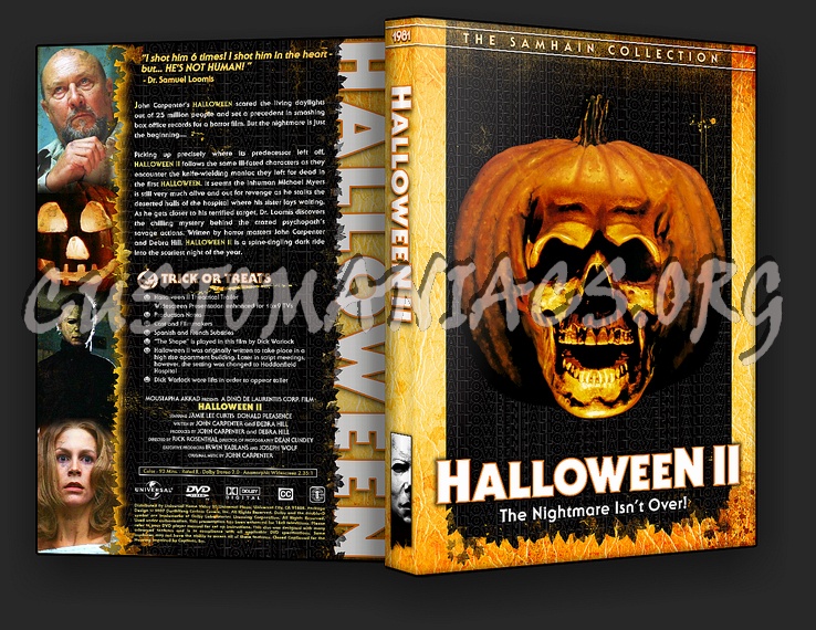 HalloweeN II dvd cover