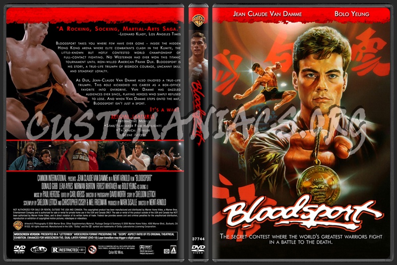 Bloodsport dvd cover