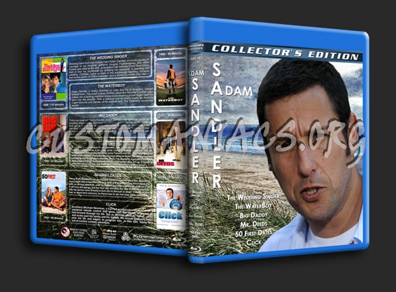 Adam Sandler Collection blu-ray cover