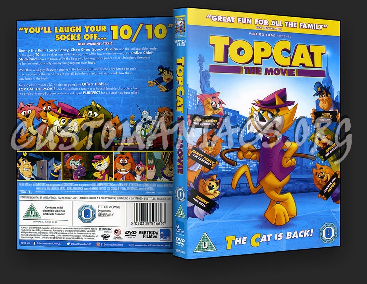 Top Cat: The Movie dvd cover