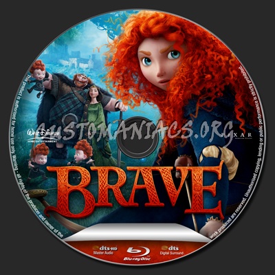 Brave blu-ray label