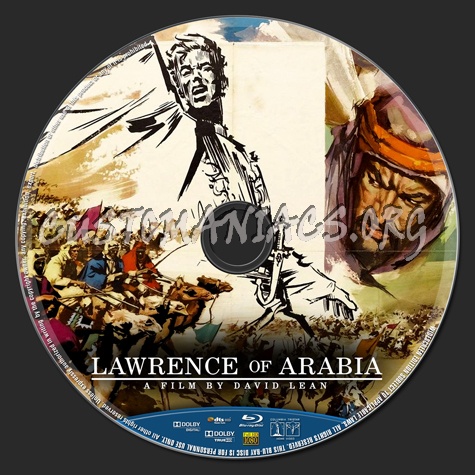 Lawrence Of Arabia blu-ray label