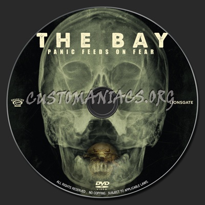 The Bay (2012) dvd label