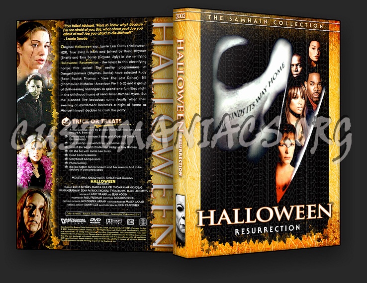 HalloweeN - Resurrection dvd cover