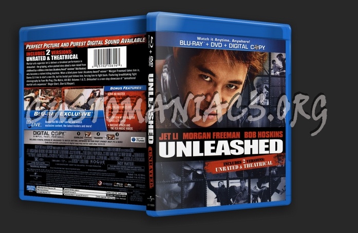 Unleashed blu-ray cover