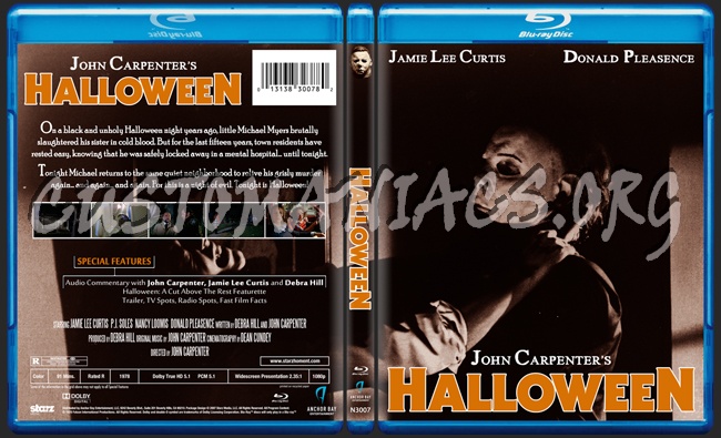 Halloween (1978) blu-ray cover