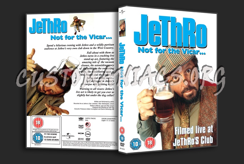 Jethro Not for the Vicar dvd cover