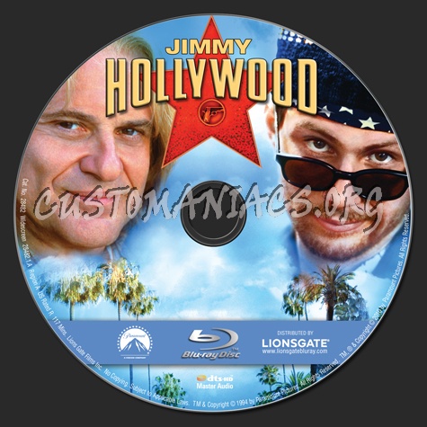 Jimmy Hollywood blu-ray label