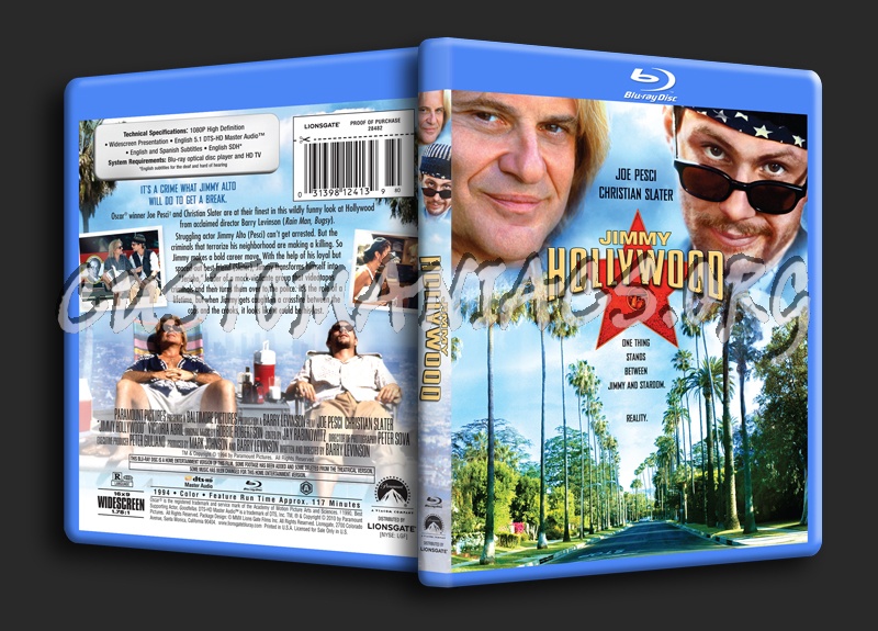 Jimmy Hollywood blu-ray cover