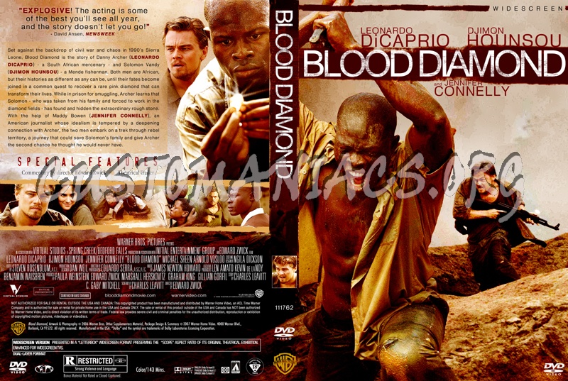 Blood Diamond dvd cover