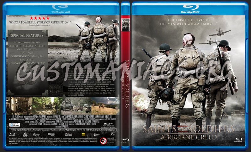 Saints and Soldiers: Airborne Creed blu-ray cover