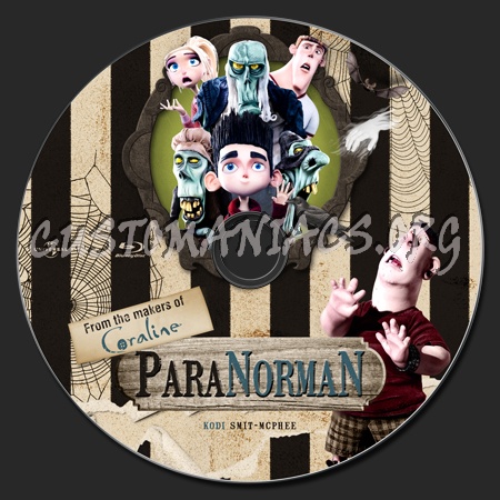 ParaNorman blu-ray label