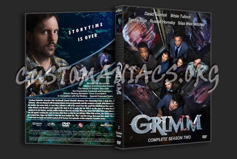 Grimm Season Two dvd cover