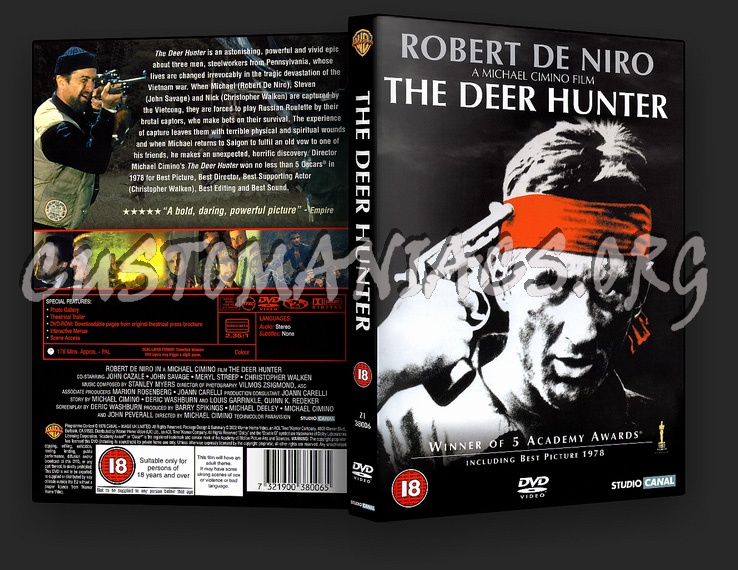 The Deer Hunter dvd cover