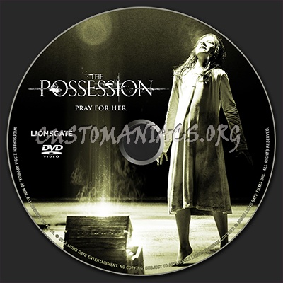 The Possession dvd label