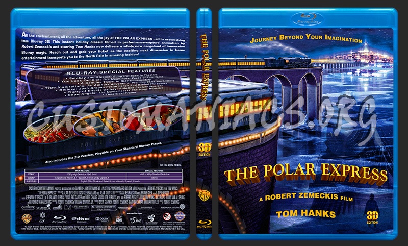 The Polar Express blu-ray cover