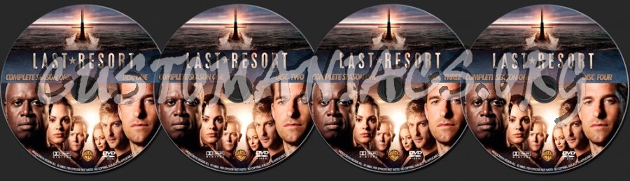 Last Resort Season One dvd label