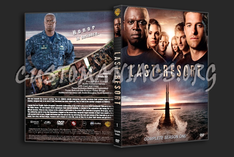 Last Resort Season One dvd cover