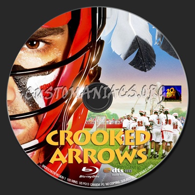 Crooked Arrows blu-ray label
