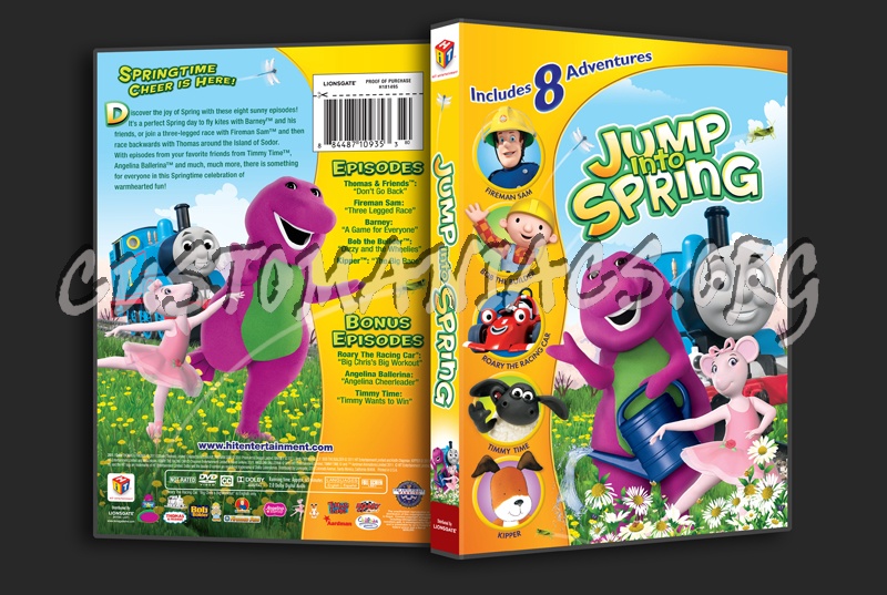 Jump Into Spring Dvd Cover Dvd Covers Labels By Customaniacs Id 1802 Free Download Highres Dvd Cover