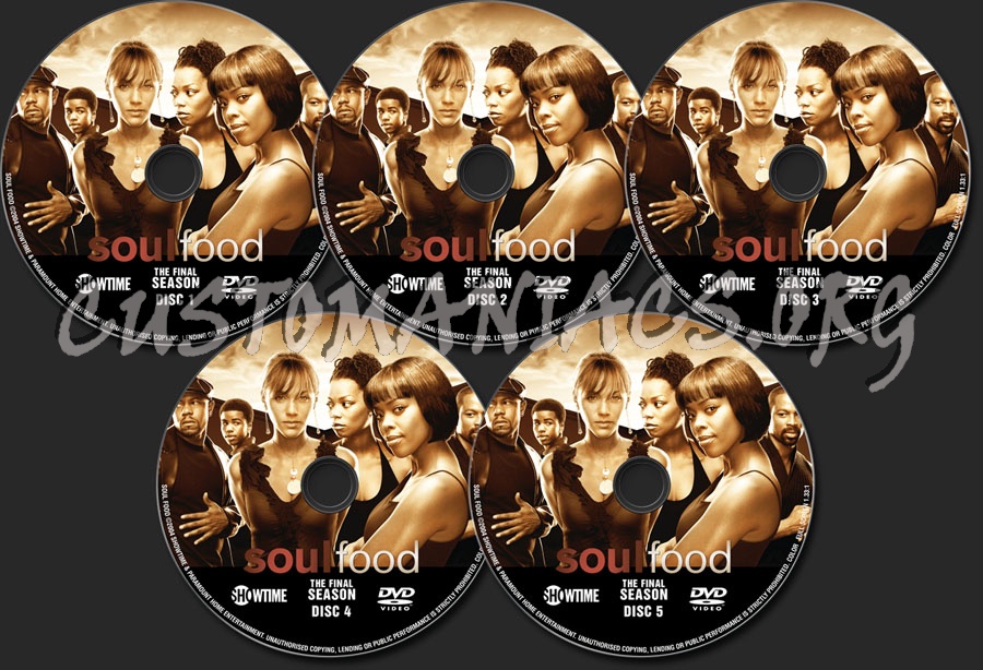 Soul Food The Final Season dvd label