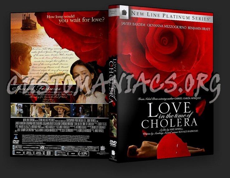 Love in the Time of Cholera dvd cover
