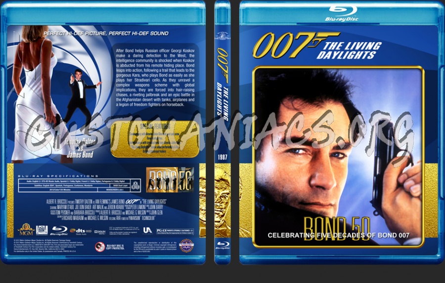 James Bond - 50th Anniversary Edition (13 - 16) blu-ray cover