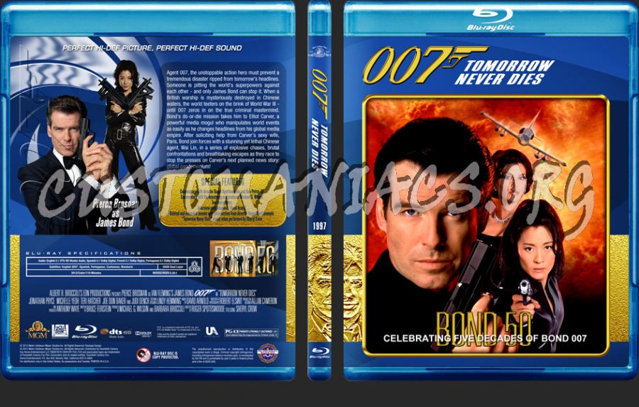 James Bond - 50th Anniversary Edition (17 - 20) blu-ray cover