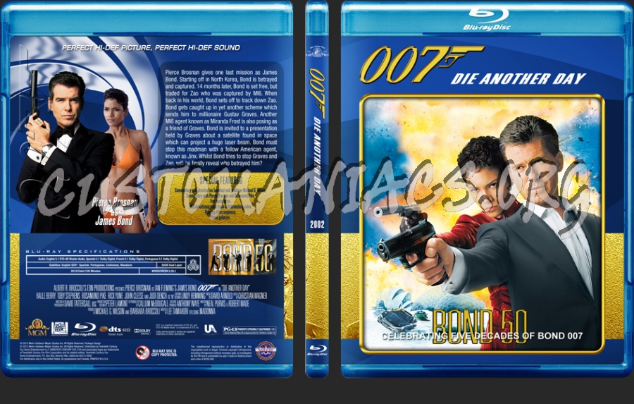 James Bond - 50th Anniversary Edition (17 - 20) blu-ray cover