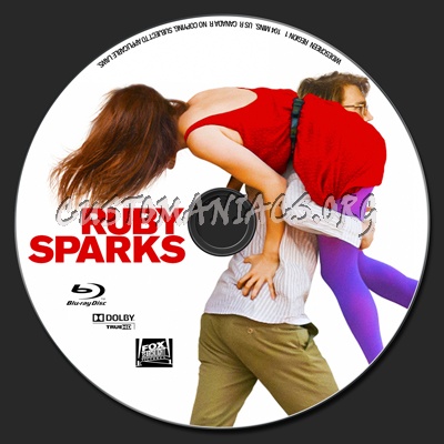 Ruby Sparks blu-ray label