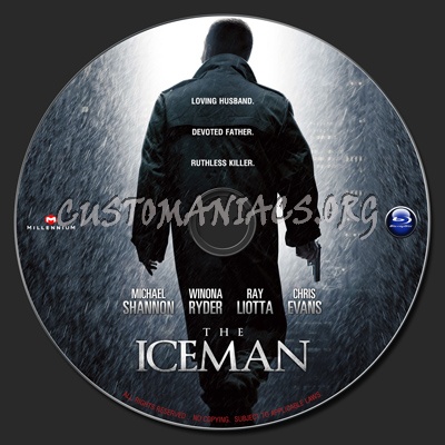 The Iceman (2013) blu-ray label