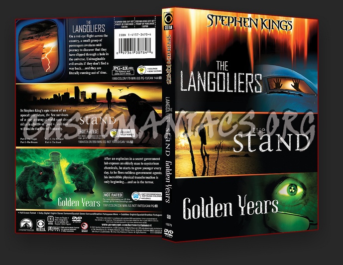 Stephen King's Gift (kings the Langoliers, the stand and golden years) dvd cover