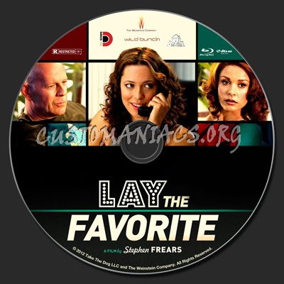 Lay The Favorite blu-ray label