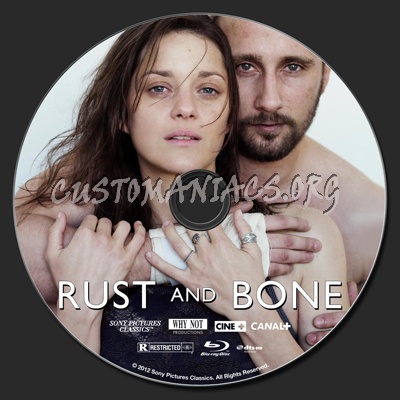 Rust And Bone blu-ray label