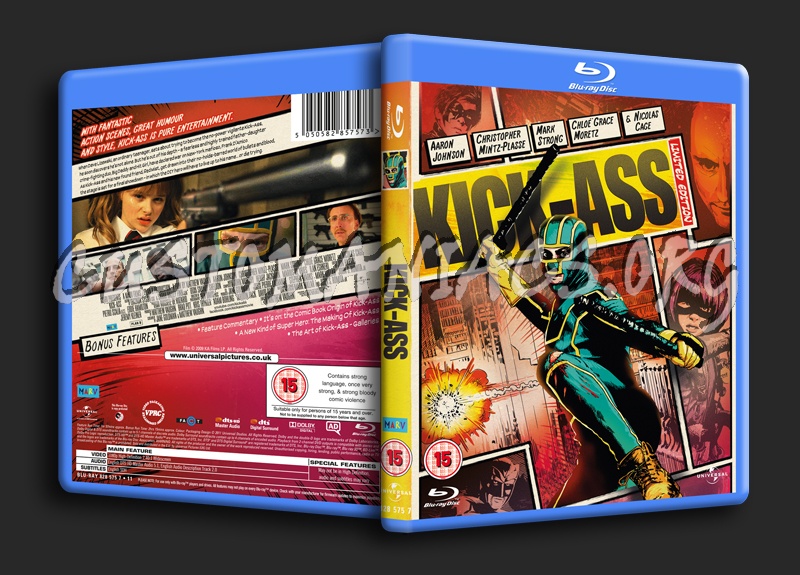 Kick-Ass blu-ray cover