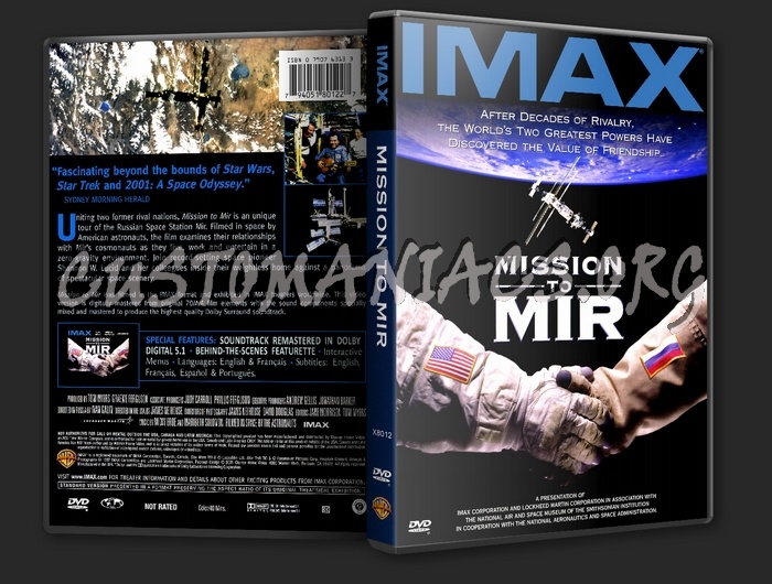 Mission to MIR IMAX dvd cover